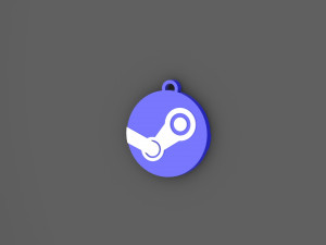 keychain steam Model do druku 3D