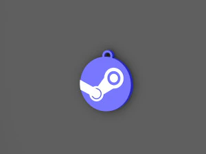 keychain steam 3D Print Model
