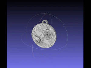 keychain steam 3D Print Model