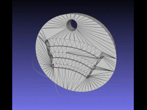Spotify Keychain 3D Print Model