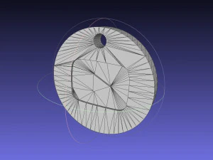 YouTube Keychain 3D Print Model