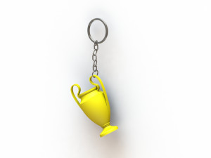 Miniature Champions League Trophy 3Dプリントモデル