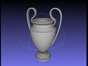 Miniature Champions League Trophy 3Dプリントモデル