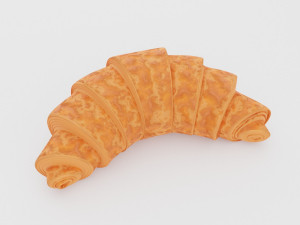 croissant 3D 模型