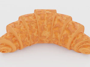 croissant 3D Model