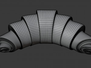 croissant 3D 모델
