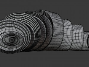 croissant 3D 모델