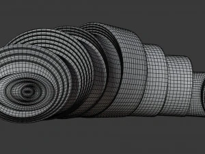 croissant 3D Model