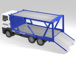 toy car transporter 3D Model