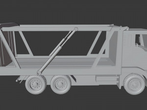 toy car transporter 3D Model