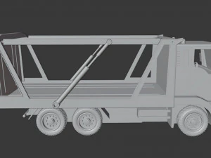 toy car transporter 3D Model