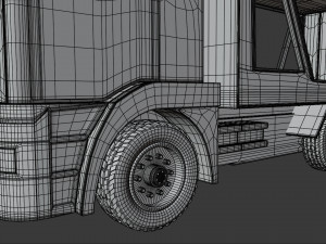 toy car transporter 3D Model