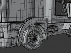 toy car transporter 3D Model