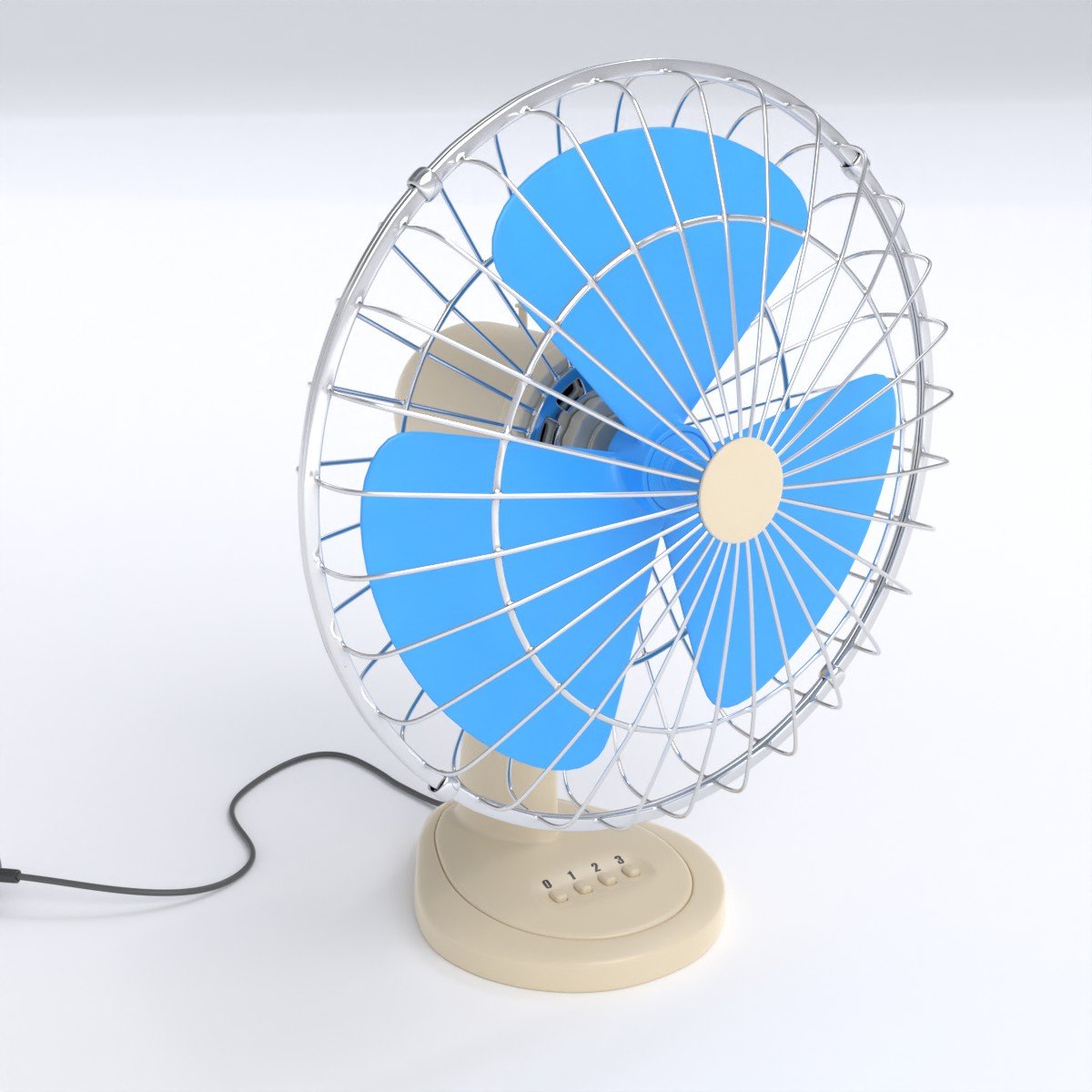 Fan 3d model