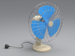desktop fan 3D 모델