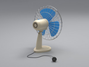 desktop fan 3D 모델