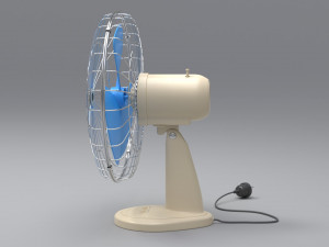 desktop fan 3D 모델