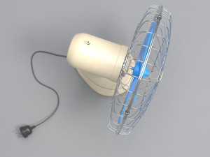 desktop fan 3D 모델