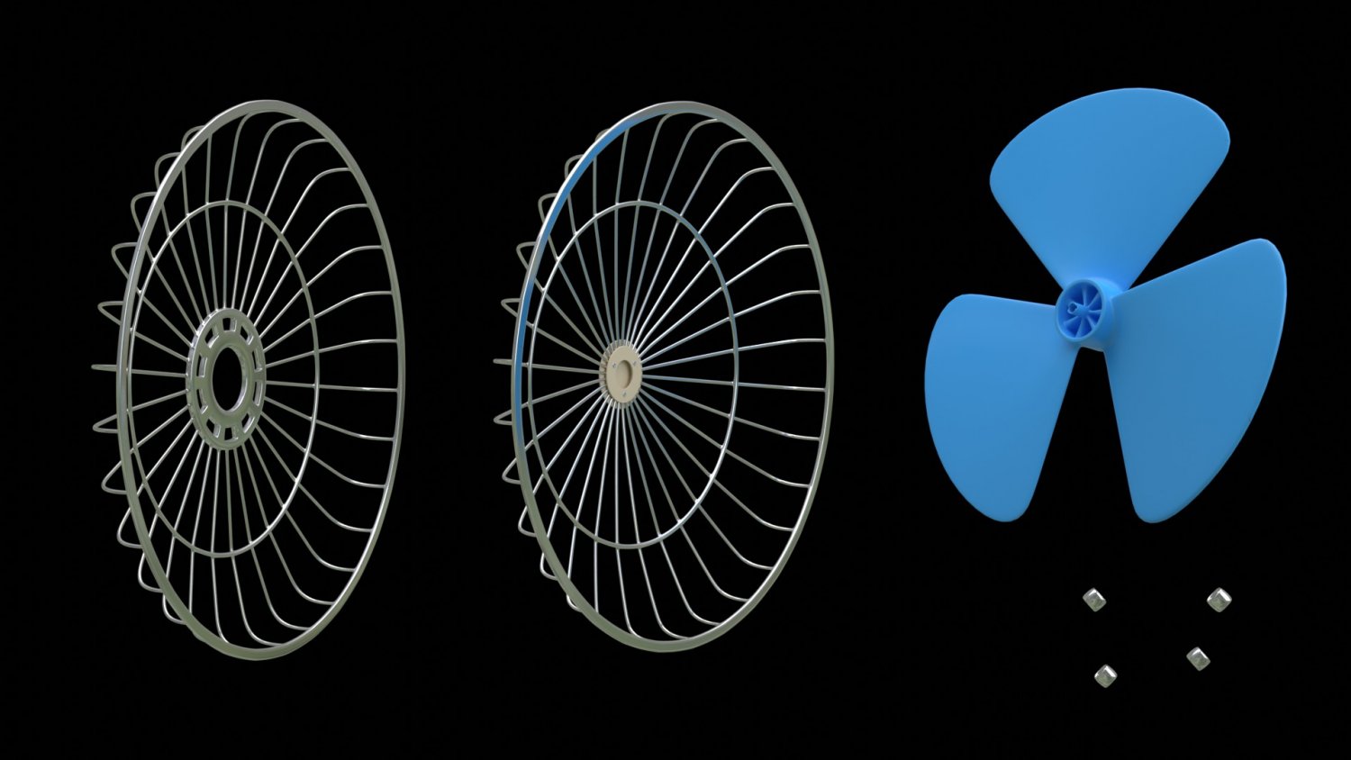 Fan 3d model
