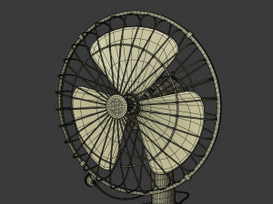desktop fan 3D 모델