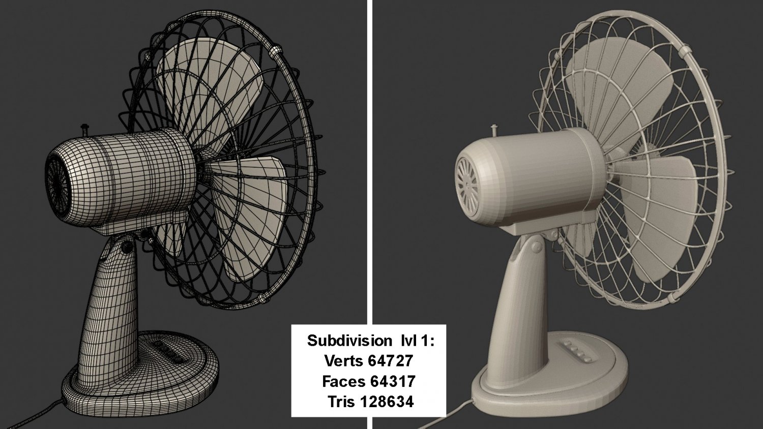 Fan 3d model