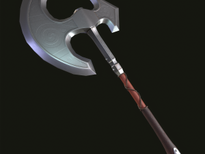 3D Battle axe game-ready 3D 模型