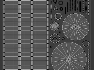 Barris e Caixas Modelo 3D
