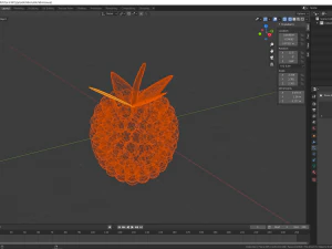 raspberry 3D Model