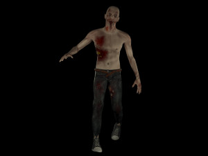 Zombie skeleton Modelo 3D