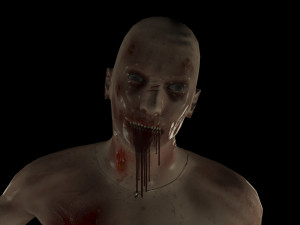 Zombie skeleton 3D-Modell
