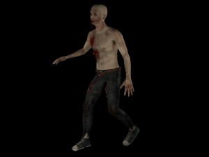 Zombie skeleton 3D-Modell