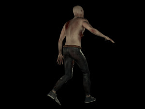 Zombie skeleton 3D-Modell