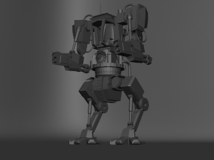 ekzo skeleton 3D मॉडल