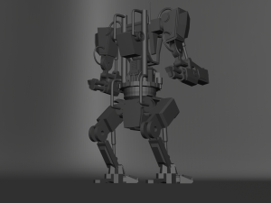 ekzo skeleton 3D Model