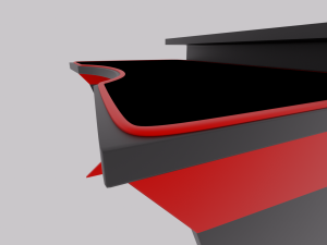 gamer table 3D 模型