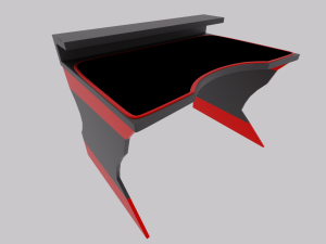 gamer table 3D 模型
