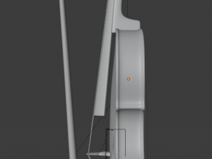 violin 3D-Modell