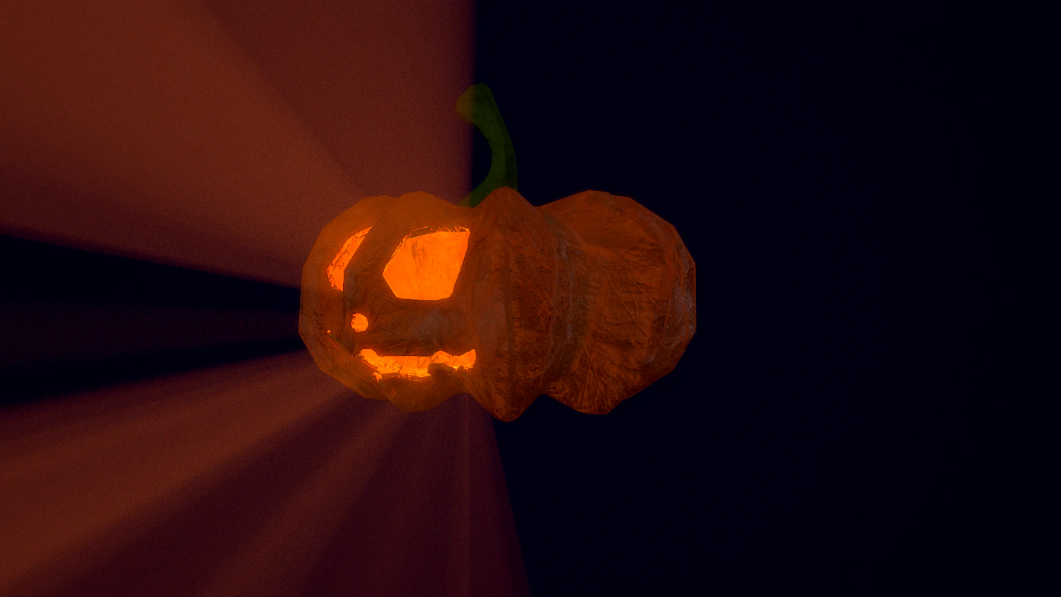 jacks halloween pumpkin lamp pbr game ready low-poly 3D Model .c4d .max .obj .3ds .fbx .stl .blend 