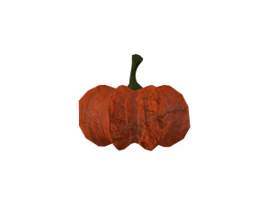 jacks halloween pumpkin lamp pbr game ready low-poly 3D Model