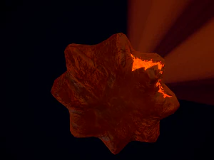 jacks halloween pumpkin lamp pbr game ready low-poly 3D Model