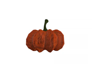 jacks halloween pumpkin lamp pbr game ready low-poly 3D Model