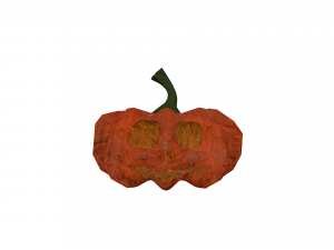 jacks halloween pumpkin lamp pbr game ready low-poly 3D Модель