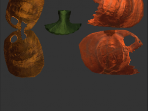 jacks halloween pumpkin lamp pbr game ready low-poly 3D Модель