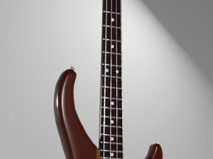bass guitar 3D Model