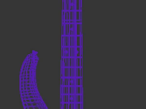 bass guitar 3D Model