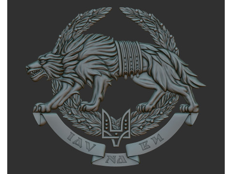 Special Operations Forces Ukraine SSO Model do druku 3D