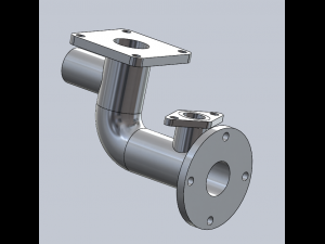 flange pipe 3D Print Model