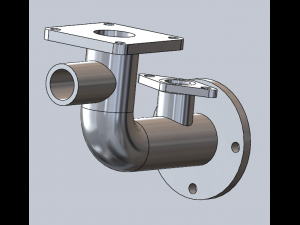 flange pipe 3D Print Model