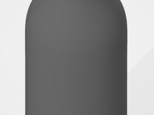non-hollowed beer bottle 2 plain 3d print model 3D Print Model