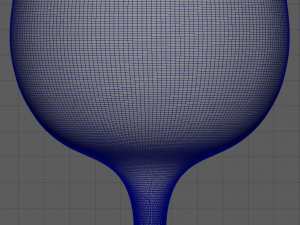 pre-hollowed bola grande 1 plain 3D-Druckmodell